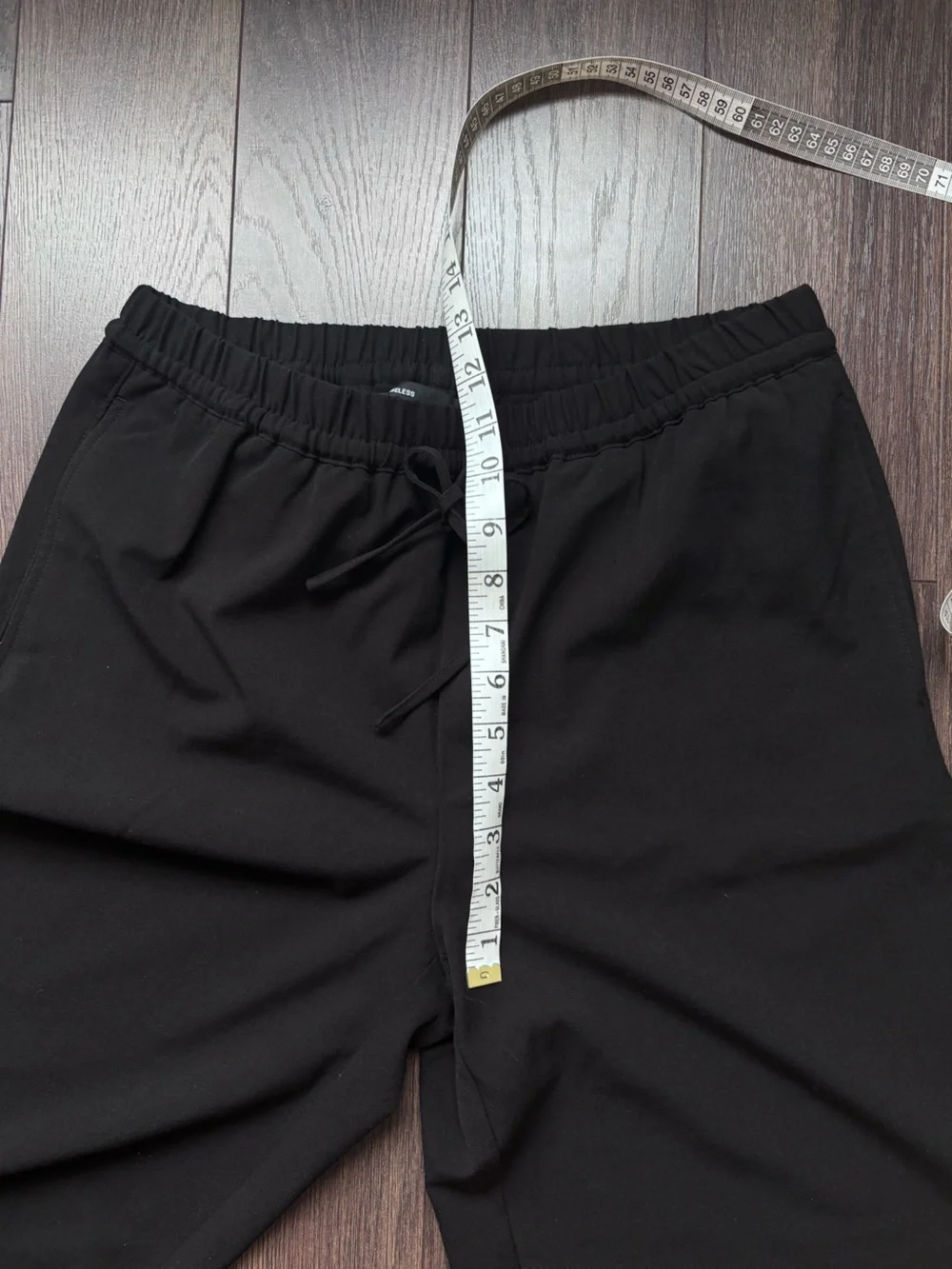 REITMANS The Timeless Black Wide Leg Drawstring Trousers Size Small - Picture 6 of 11